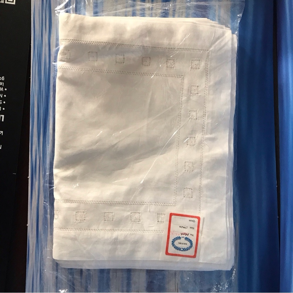 Set of 12 Linen/Cotton Napkins Runners 14x20’’